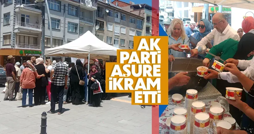 AK Parti'den Aşure İkramı