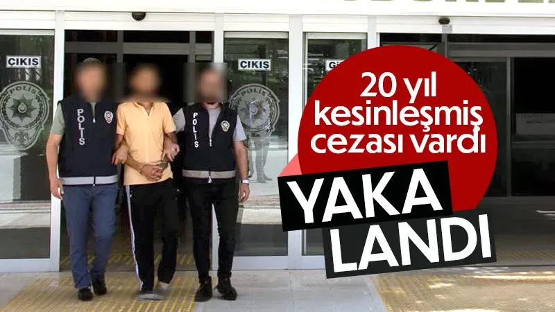 Karaman'da 20 yıl hapis cezası bulunan hükümlü operasyonla yakalandı