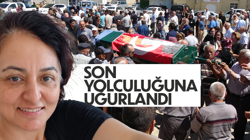 Sevgilisi tarafından öldürülen Derya öğretmen Karaman’da toprağa verildi