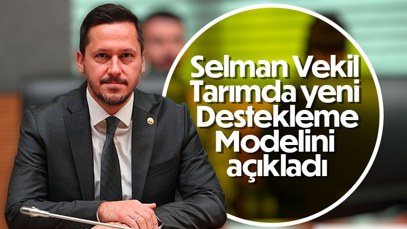 Selman vekil yeni destekleme modelini açıkladı.