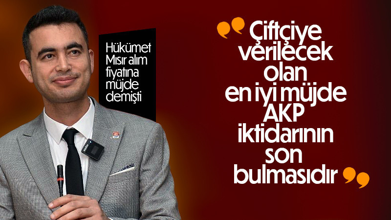 CHP İl Başkanı Çiftçinin iflas ettiğini söyledi.