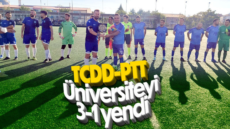 TCDD-PTT, KMÜ’yü 3-1 yendi