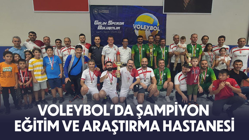 Voleybol’da Şampiyon Eğitim Ve Araştırma Hastanesi