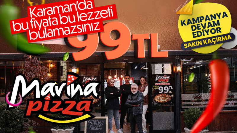 Her Dilimde Mutluluk İçin Marina Pizza Tercih Edin