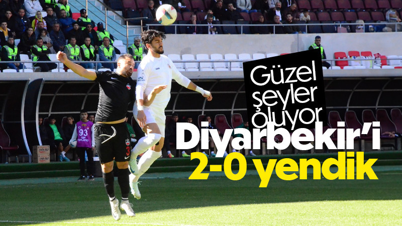 KaramanFK, Diyarbekir Spor'u 2-0 yendi.