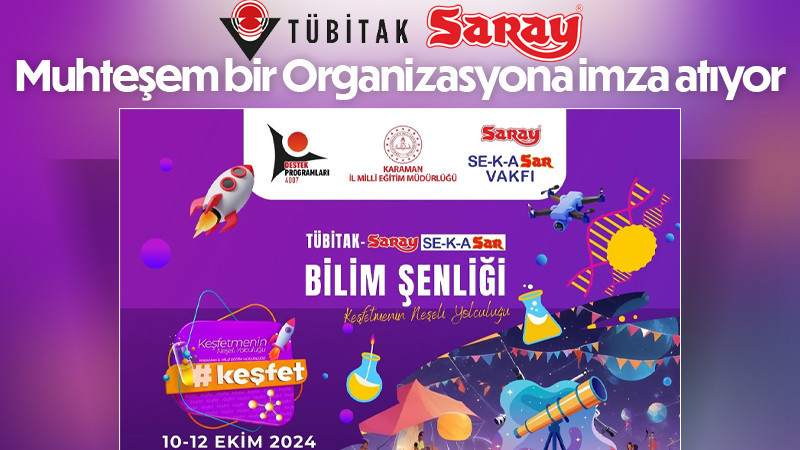 Saray Muhteşem bir organizasyona imza atıyor