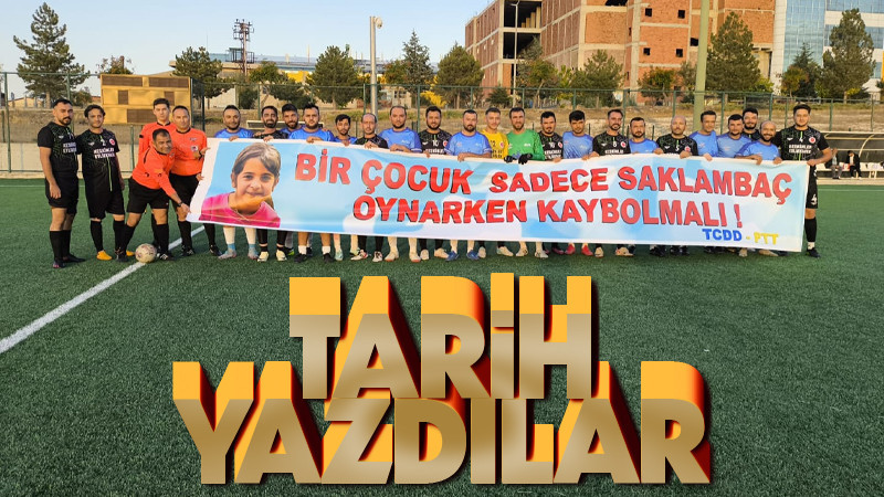 Karaman Kent Konseyinin düzenlediği turnuvada Tcdd-Ptt Tarih yazdı.