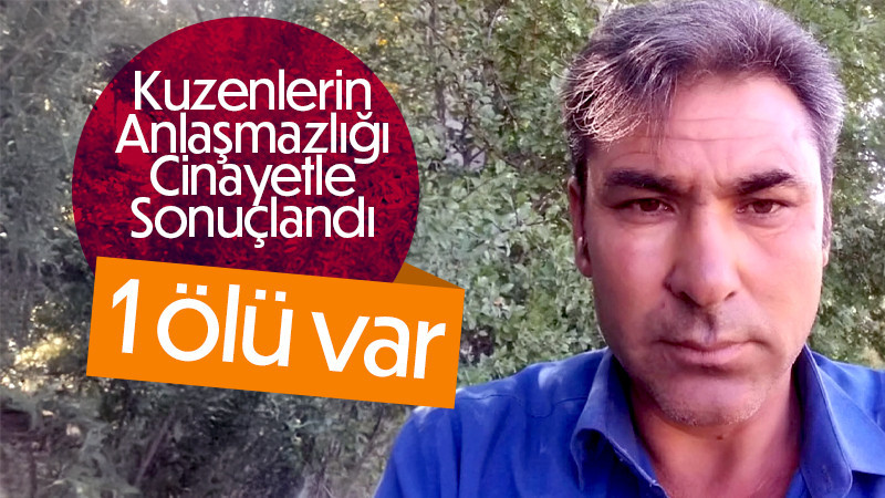 Karaman’da kuzenler arasında arazi anlaşmazlığı cinayeti: 1 ölü