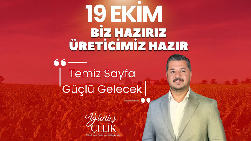 19 Ekim’de Tarihi Bir Adım: Üretici Sandık Başında