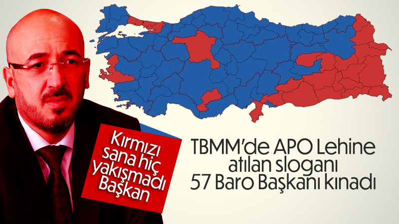 Abdullah Öcalan sloganına Baro başkanlarından kınama