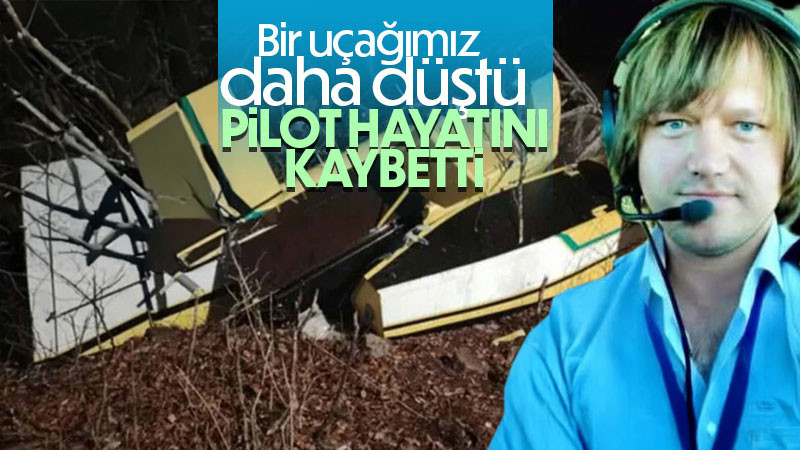 Bir uçağımız daha düştü