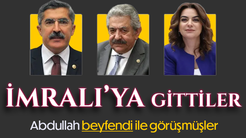 Heyet İmralı'ya gitti