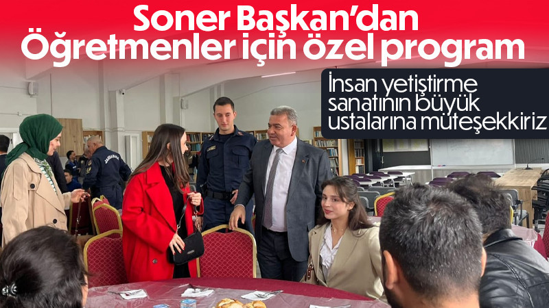 Akçaşehir Belediyesi’nden Öğretmenler Günü’ne Özel Program