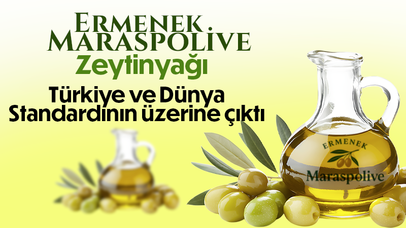 Ermenek Zeytinyağı Uluslararası Standartların Üzerinde Çıktı
