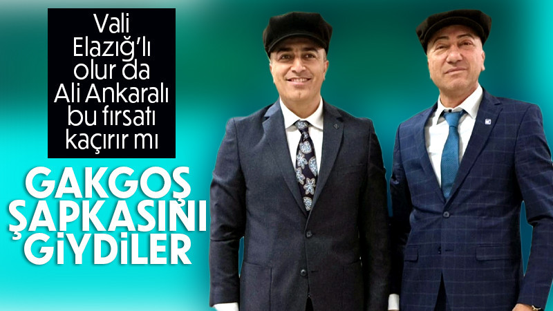Vali Hayrettin Çiçek, Başkan Ali Ankaralı ile Gakkoş şapkası giydi 