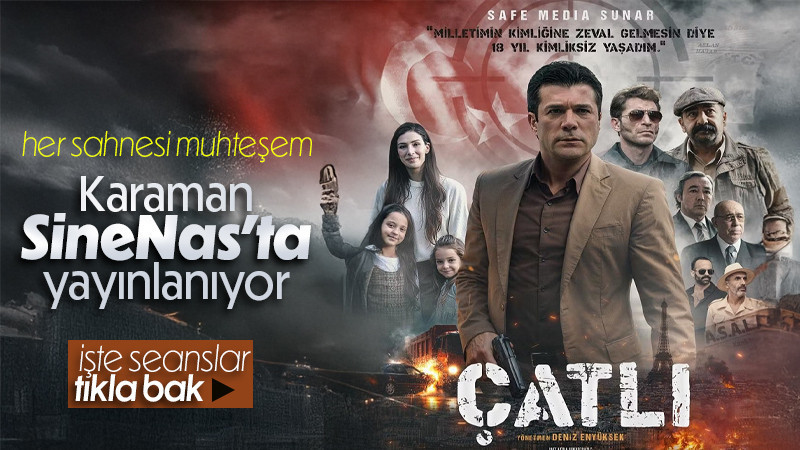 “Çatlı” Filmi Karaman’da Vizyona Girdi