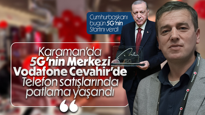 5G hayata geçmesiyle Vodafone Cevahir'de telefon satışları arttı