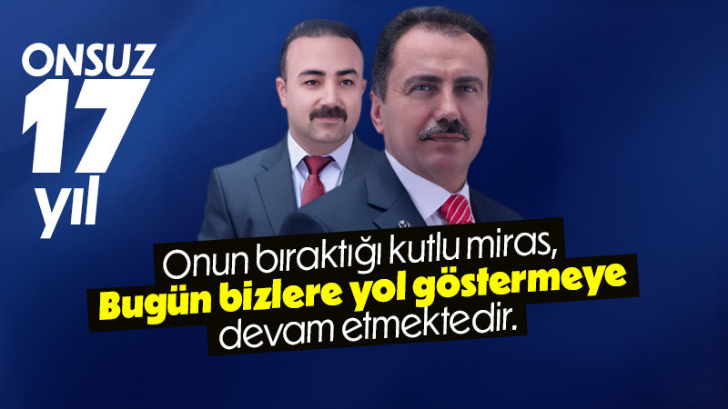 BBP Karaman İl Başkanı Mesut Soyfidan’dan Muhsin Yazıcıoğlu Mesajı