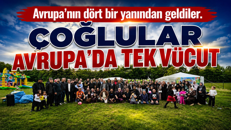 Avrupalı Çoğlular Piknikte buluştular.