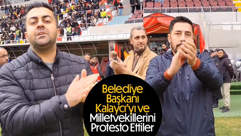 KaramanFK yönetiminden alkışlı protesto