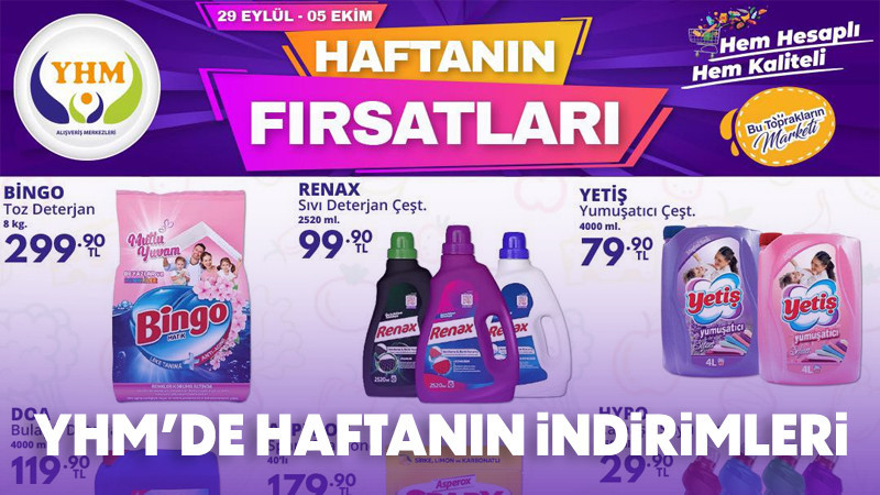 YHM'de Haftanın indirimleri