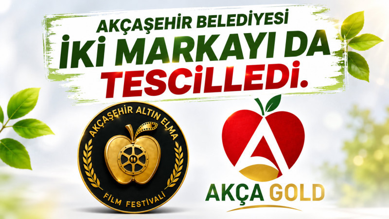 Akçaşehir Belediyesi 2 markayı da tescilledi.