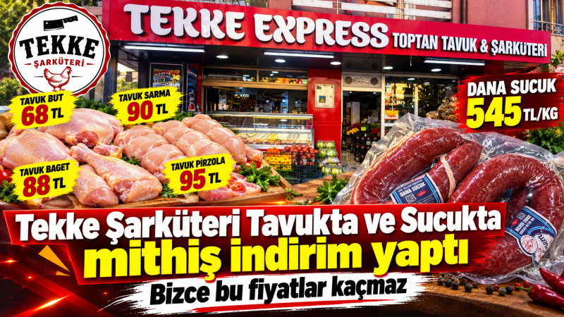 Karaman’da Tavuk ve Sucukta Büyük İndirim!